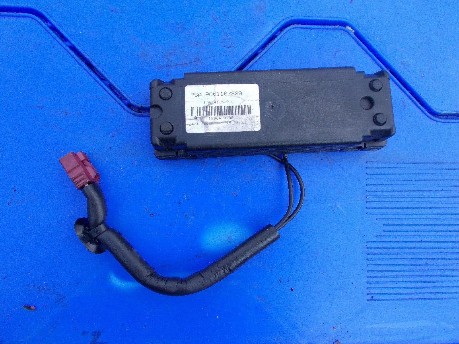 2006 PEUGEOT 407 RADIO ANTENNA MODULE 9661102880