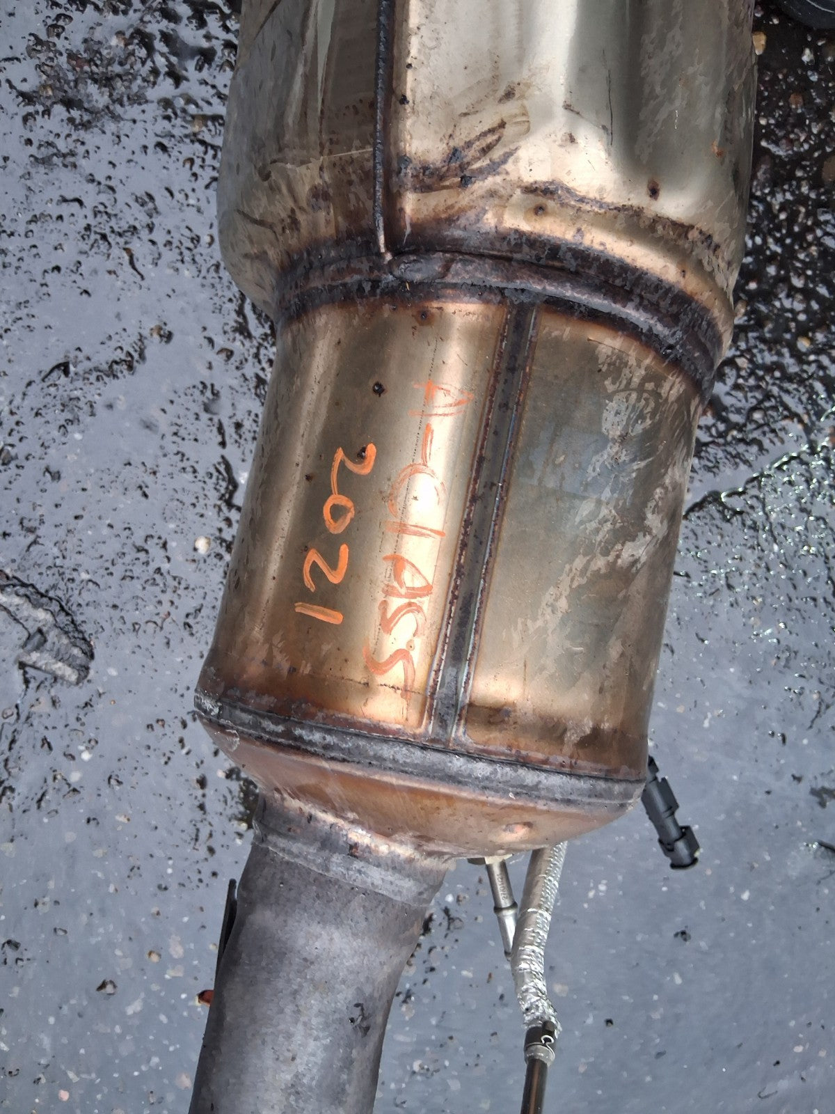 2021 MERCEDES A CLASS V177 SALOON HYBRID COMPLETE EXHAUST CATALYTIC A2474902203