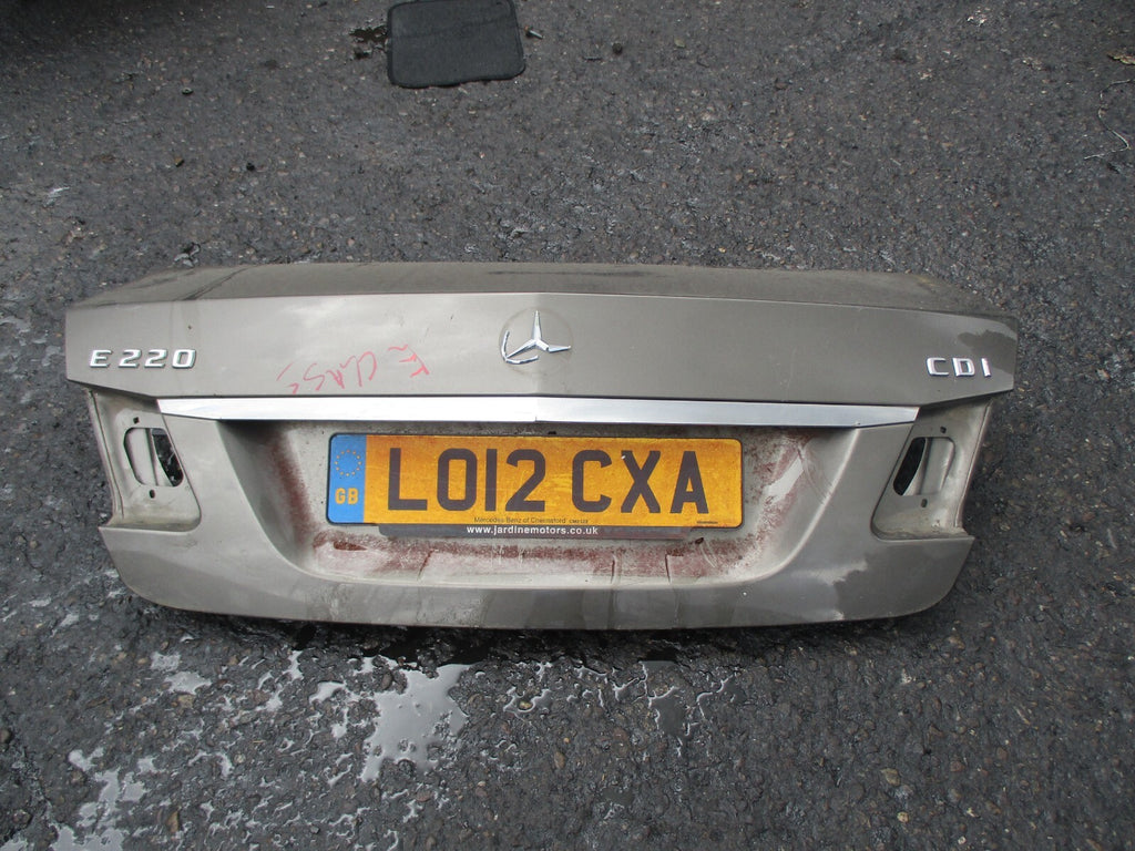 MERCEDES E CLASS 2012 W212 E220 BARE TAILGATE BOOTLID SHELL VITO INDIUM GREY