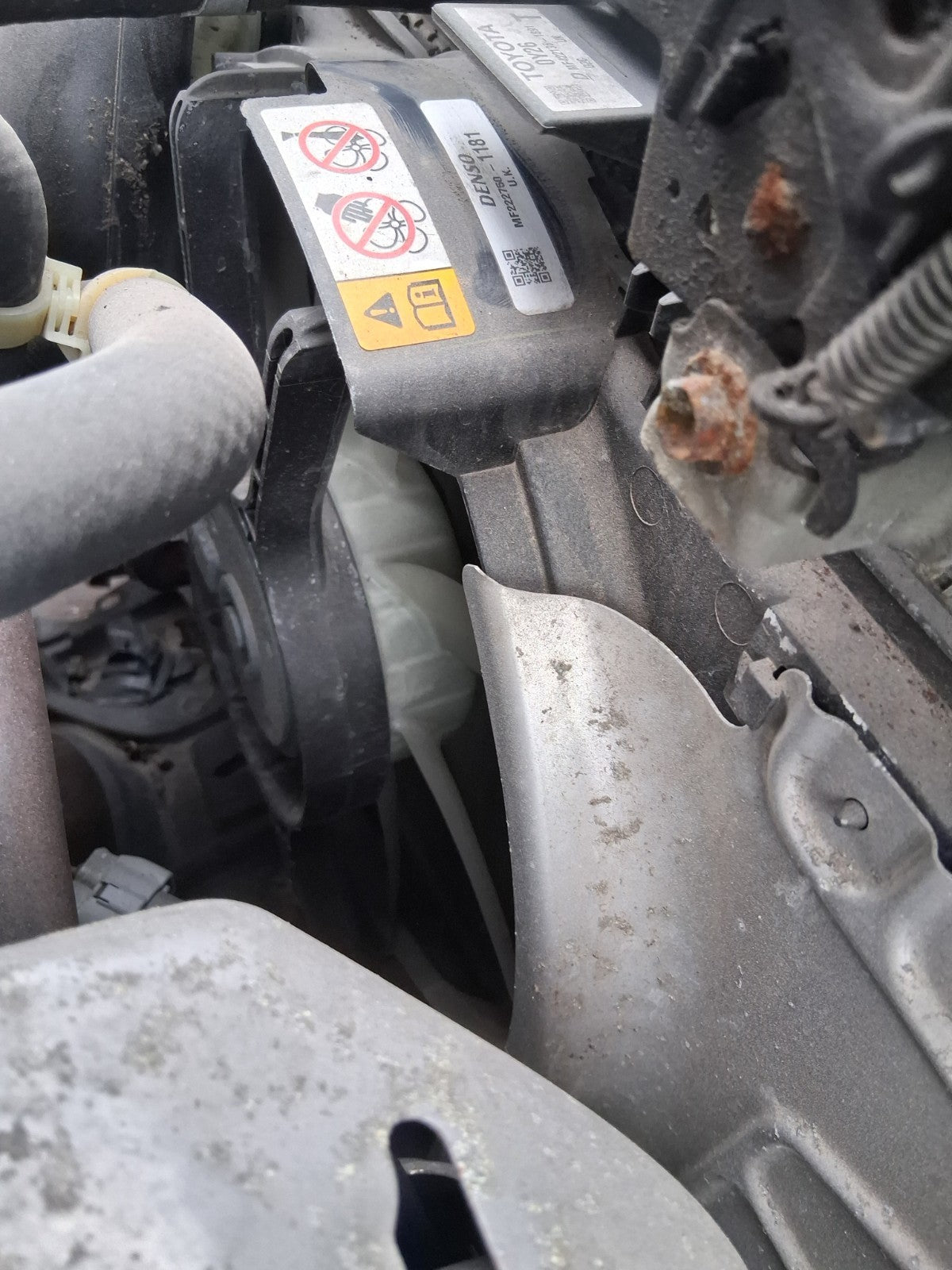 TOYOTA YARIS MK3 2019 1.5 PETROL MAN RADIATOR RADPACK MF4221361891 MF2227501181
