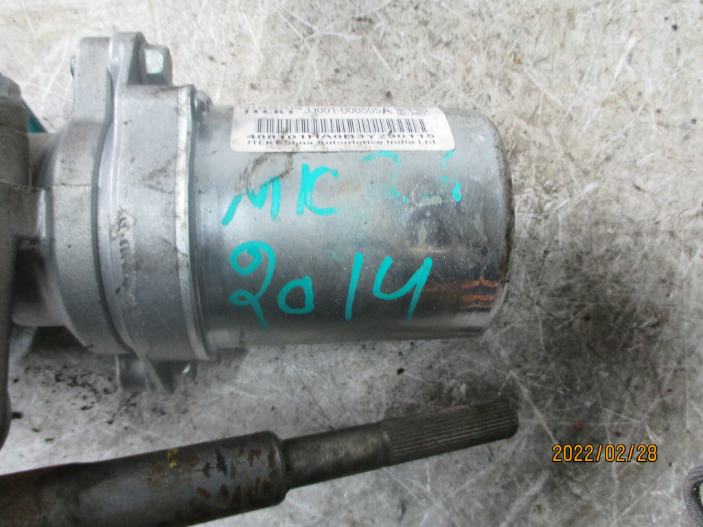 NISSAN MICRA K13 MK4 2014 PETROL ADJUSTABLE POWER STEERING COLUMN JJ001000505A