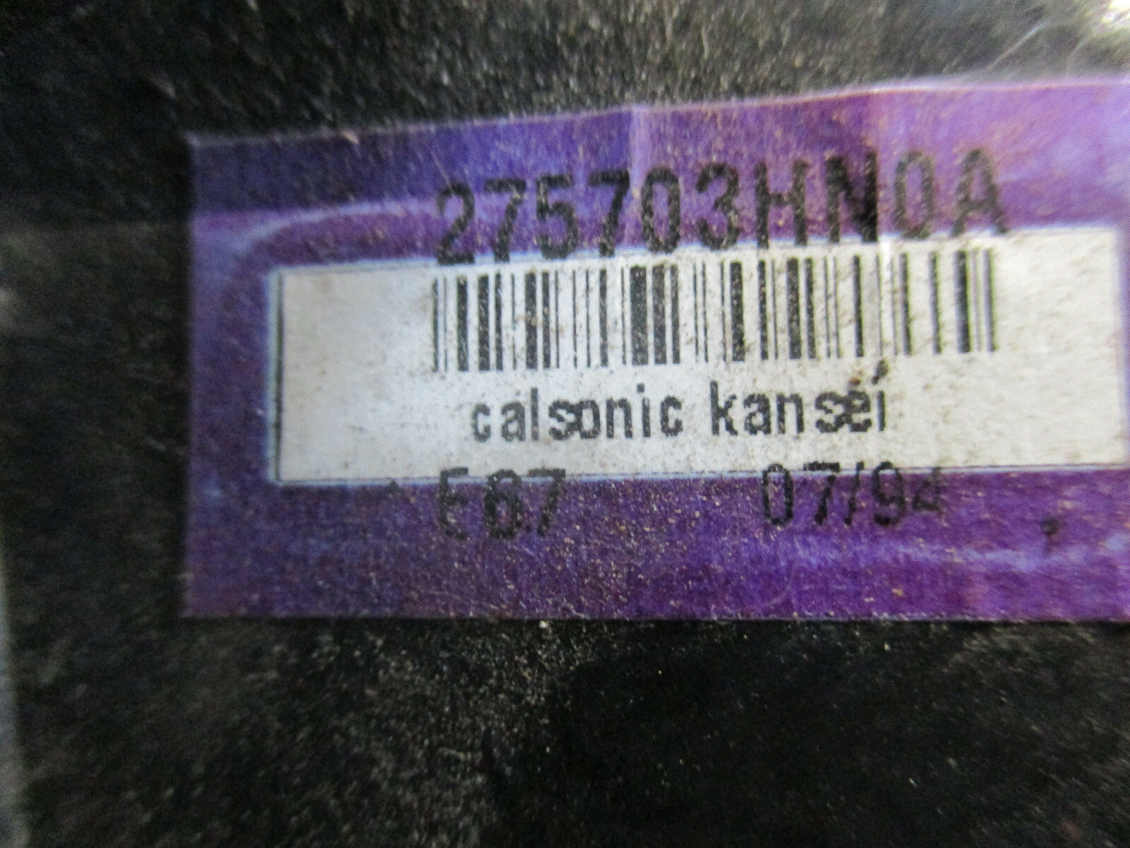 NISSAN MICRA K13 HEATER AC CONTROL SURROUND TRIM 275703HN0A