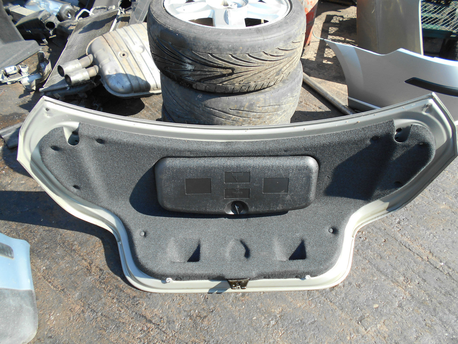 BMW 5 SERIES 2004 E60 BOOTLID LID TAILGATE OLIVIN METTALIC 349/6