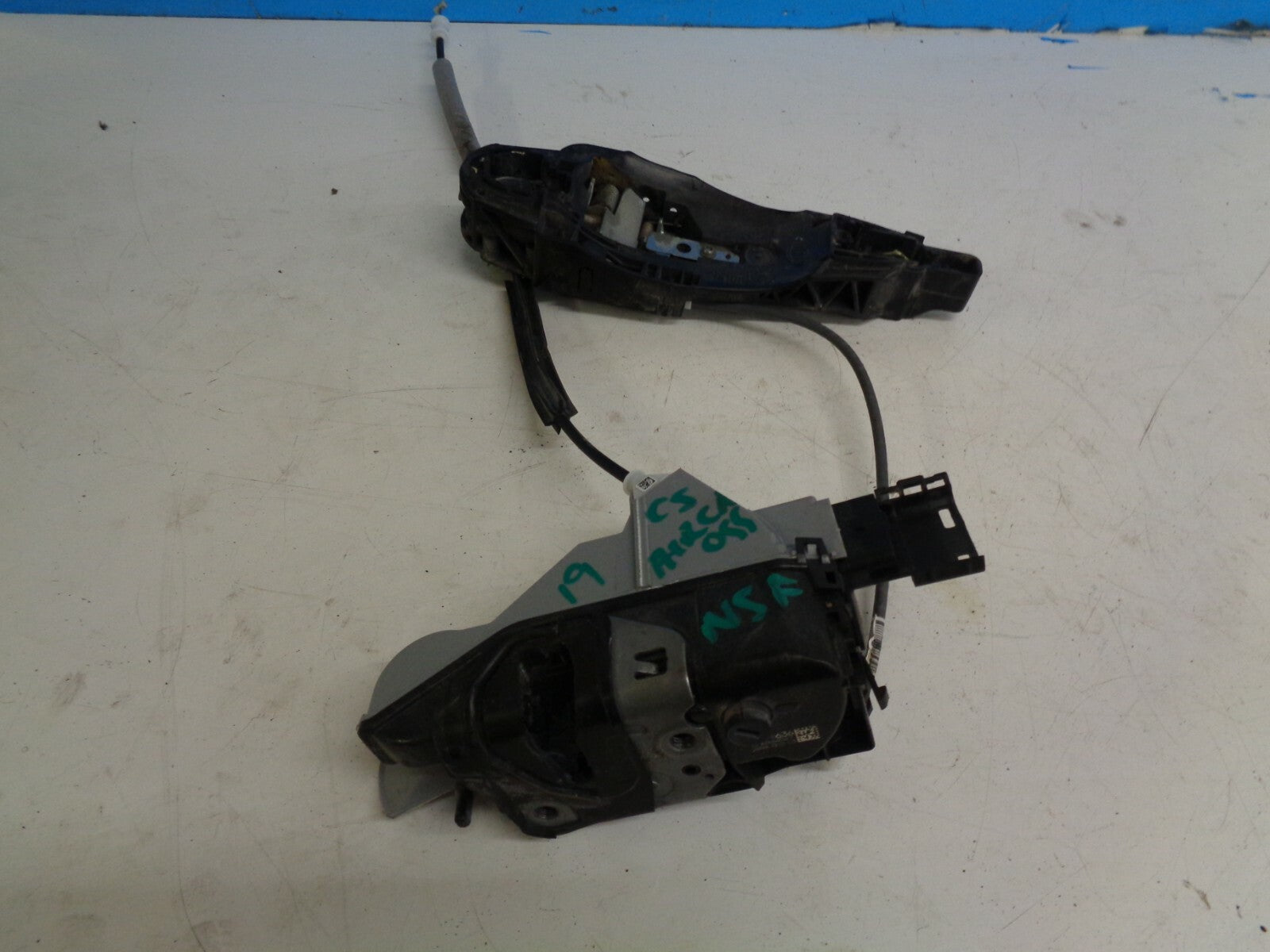 CITROEN C5 AIRCROSS 2019 NSF PASSENGER SIDE FRONT DOOR LOCK MECHANISM