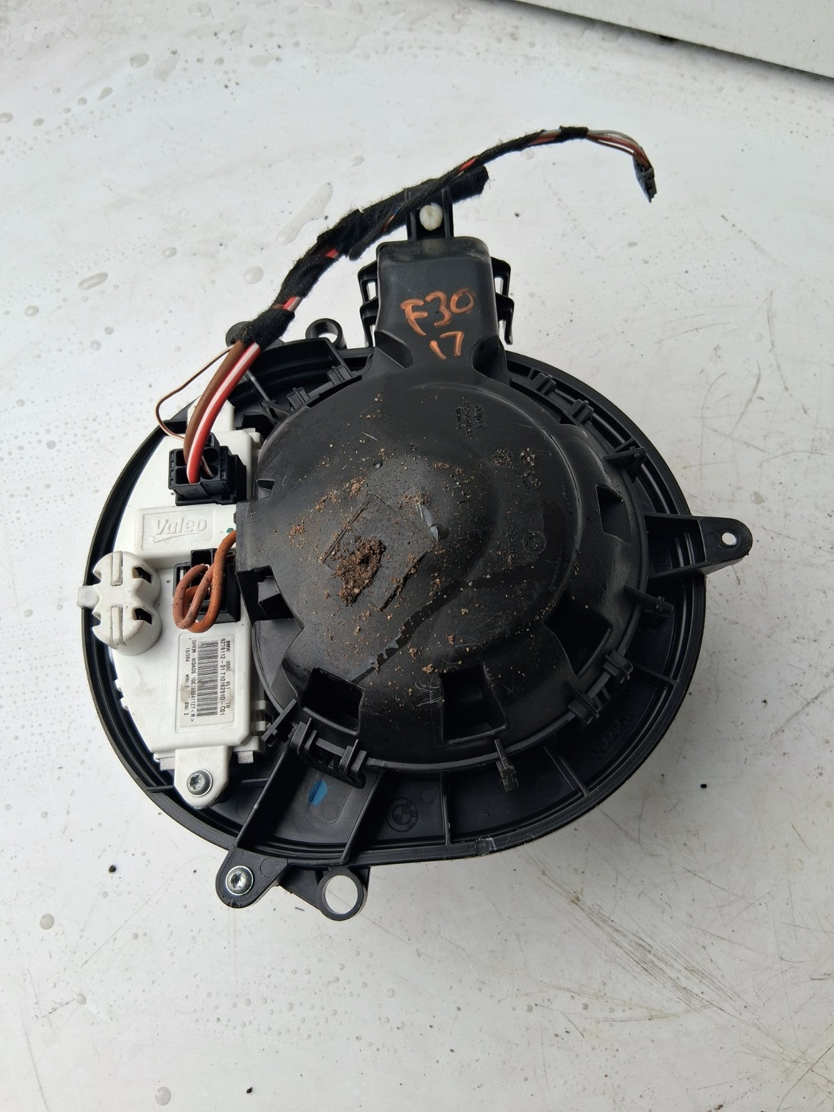 2017 BMW 3 SERIES F30 HEATER BLOWER MOTOR FAN RESISTOR 927611201