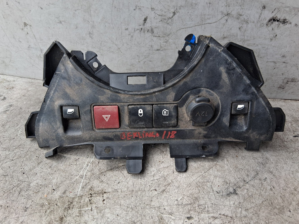 2018 CITROEN BERLINGO MK2 DASHBOARD HAZARD SWITCH MULTIPLE SWITCH 9680932177