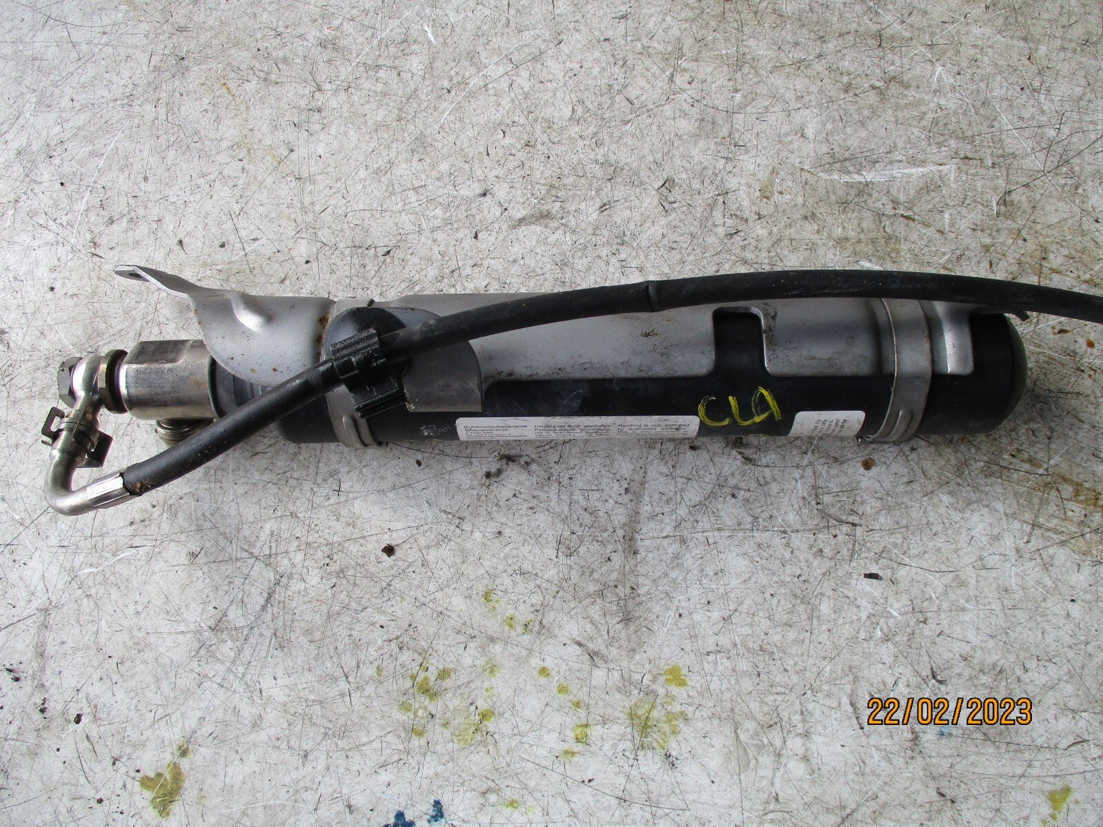 MERCEDES A CLASS CLA 2018 ROOF SAFETY BAG PRESSURE CARTRIDGE 146318992
