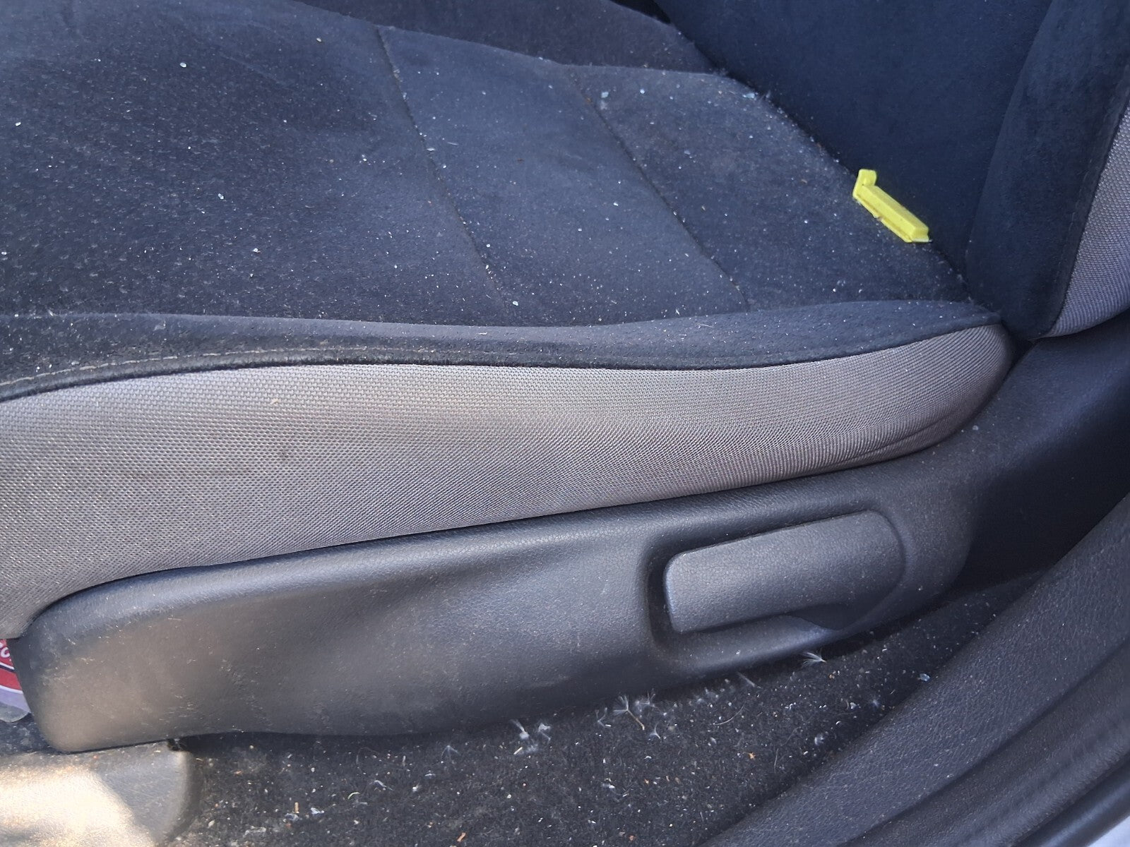 2007 HONDA CIVIC MK8 NSF PASSENGER SIDE FRONT LEFT COMPLETE SEAT FABRIC
