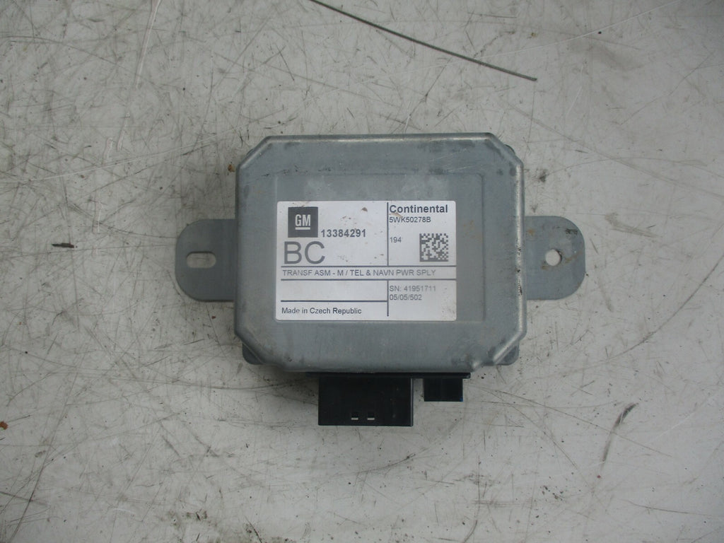 VAUXHALL INSIGNIA A MK1 SAT NAV NAVIGATION TELEPHONE SUPPLY MODULE 13384291