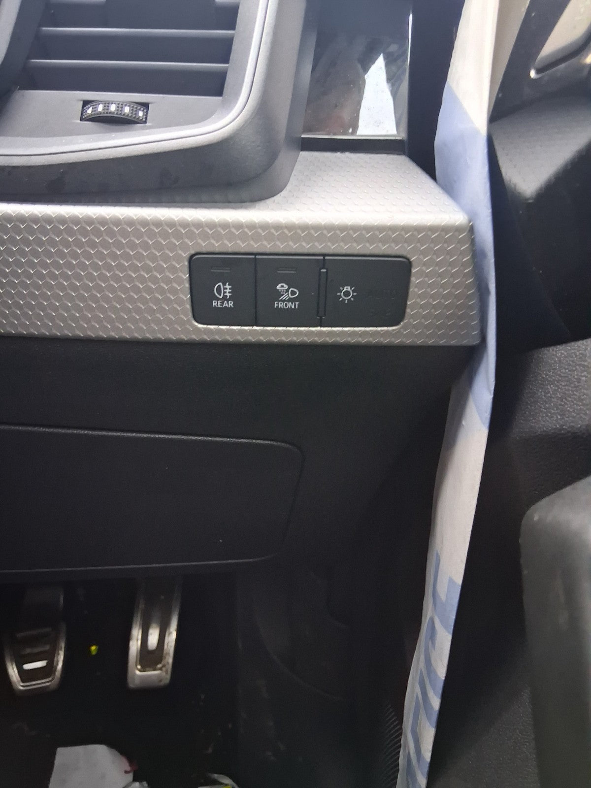 2025 AUDI A1 S LINE MK2 GB HEADLIGHT ADJUSTER CONTROL SWITCH PANEL