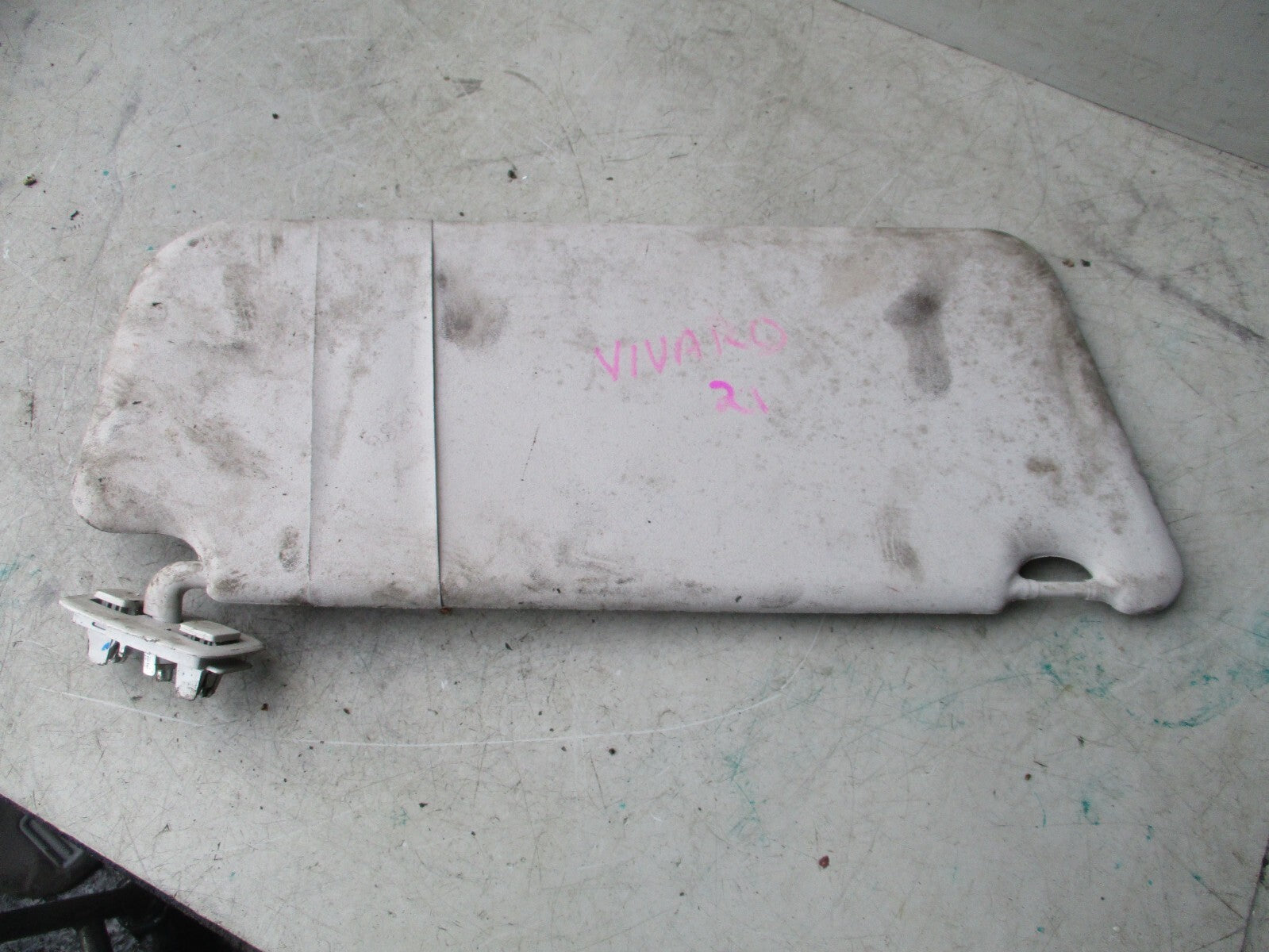 VAUXHALL VIVARO MK3 2021 NS PASSENGER SIDE FRONT INTERIOR SUN VISOR