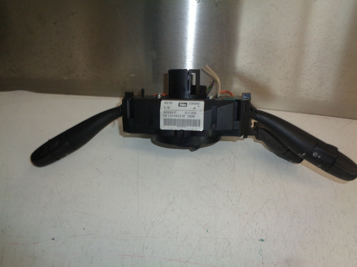 CITROEN C5 2005 COMBINATION SWITCH WIPER INDICATOR STALKS SWITCH 96535950XT