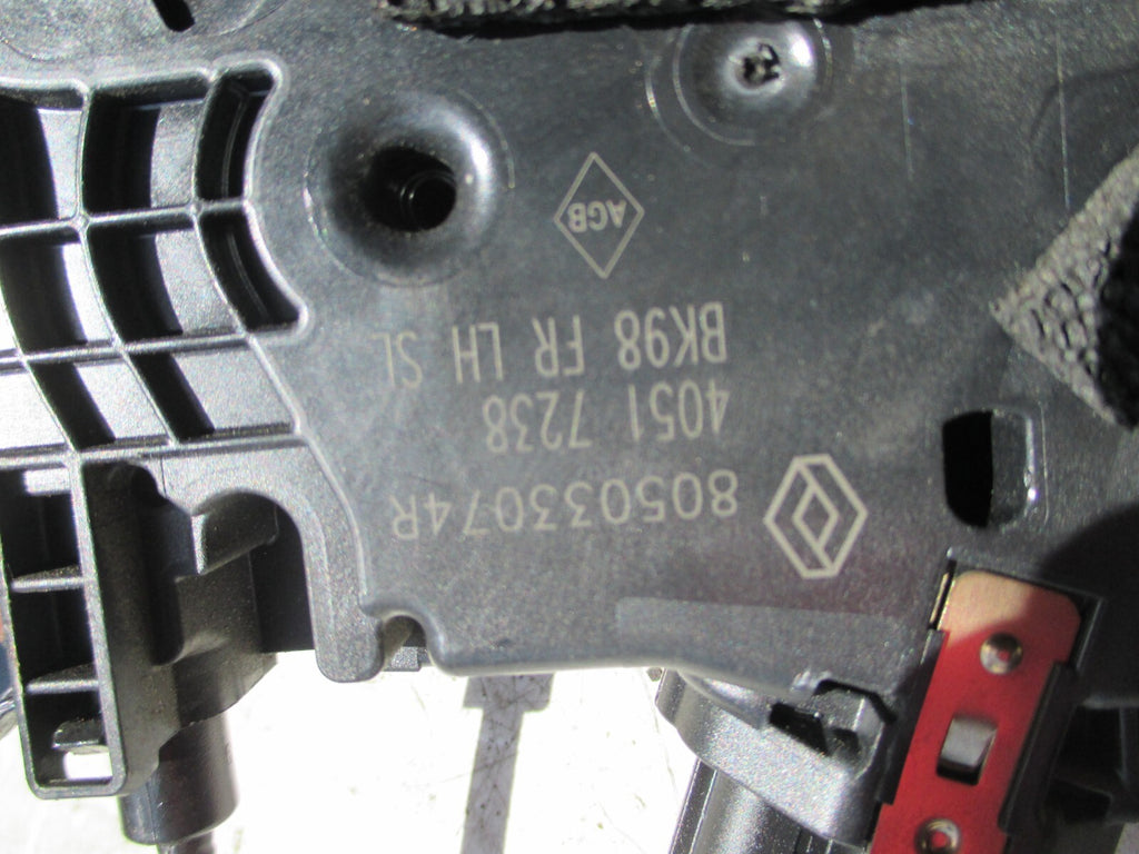 RENAULT CLIO MK4 NS PASSENGER SIDE FRONT DOOR LOCK 805033074R