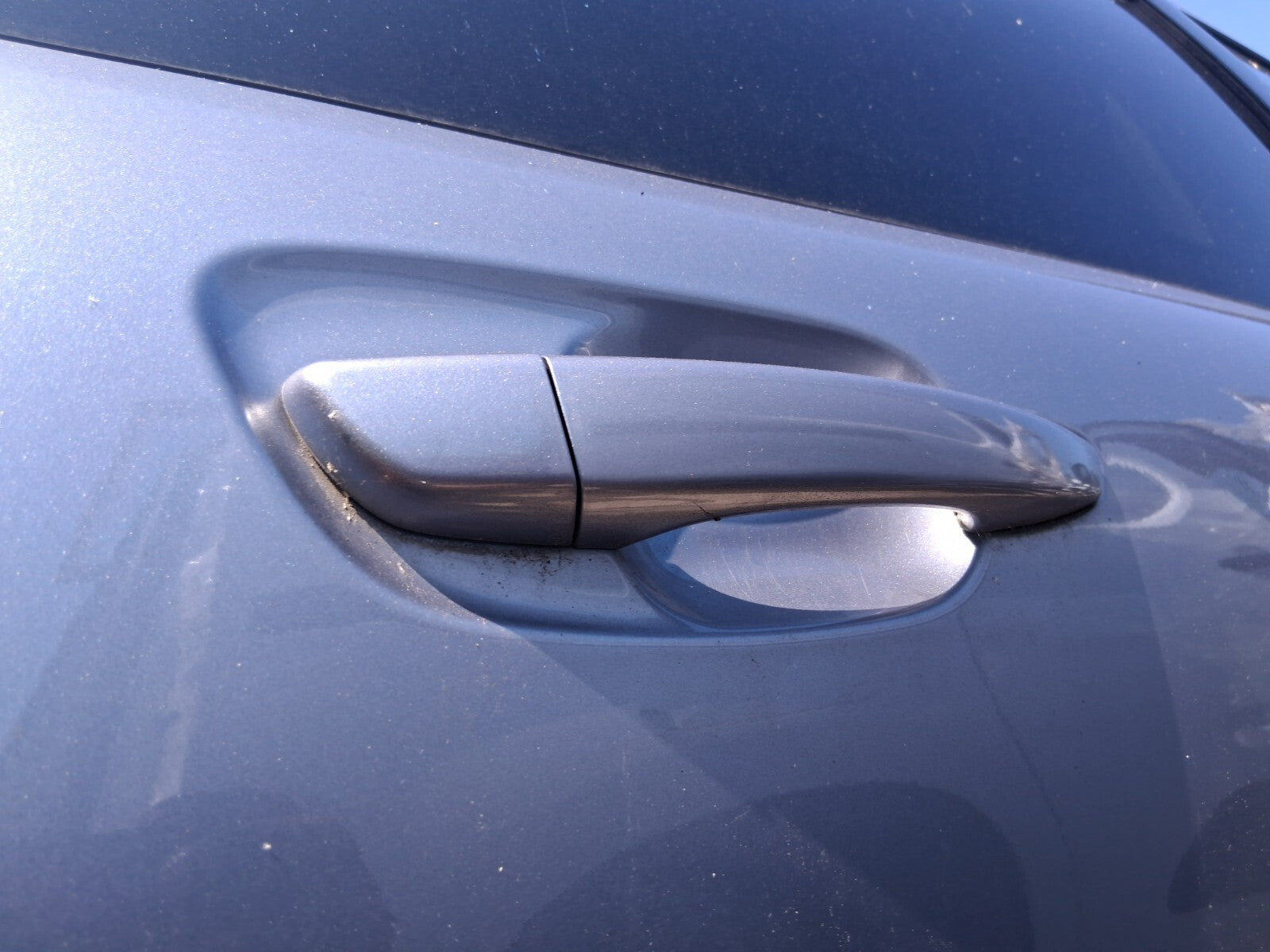 2020 CITROEN C4 CACTUS OSR DRIVER SIDE REAR RIGHT EXTERIOR DOOR HANDLE