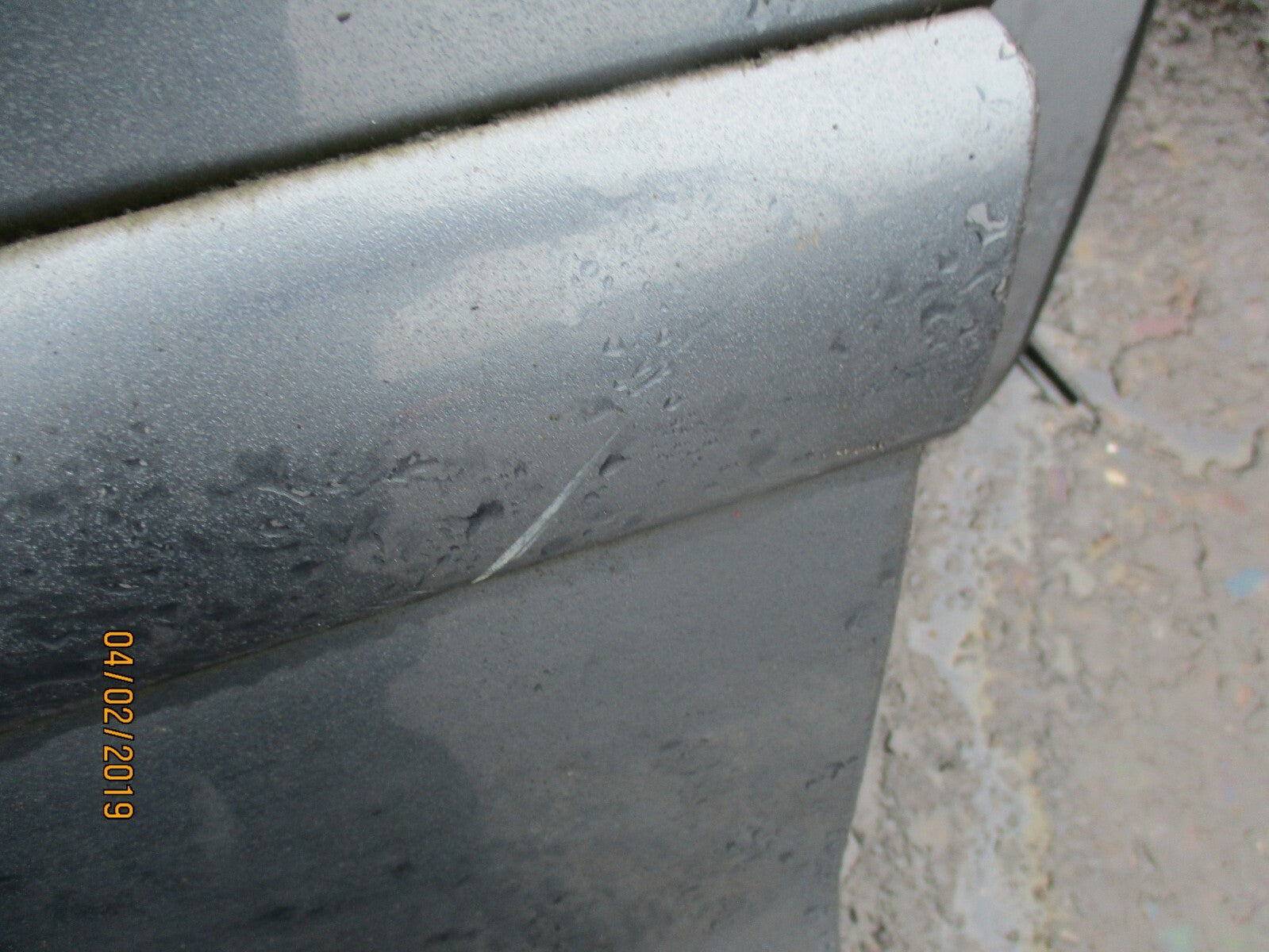 CITROEN C4 PICASSO NSF PASSENGER SIDE FRONT DOOR BARE EZWD GRIS FER