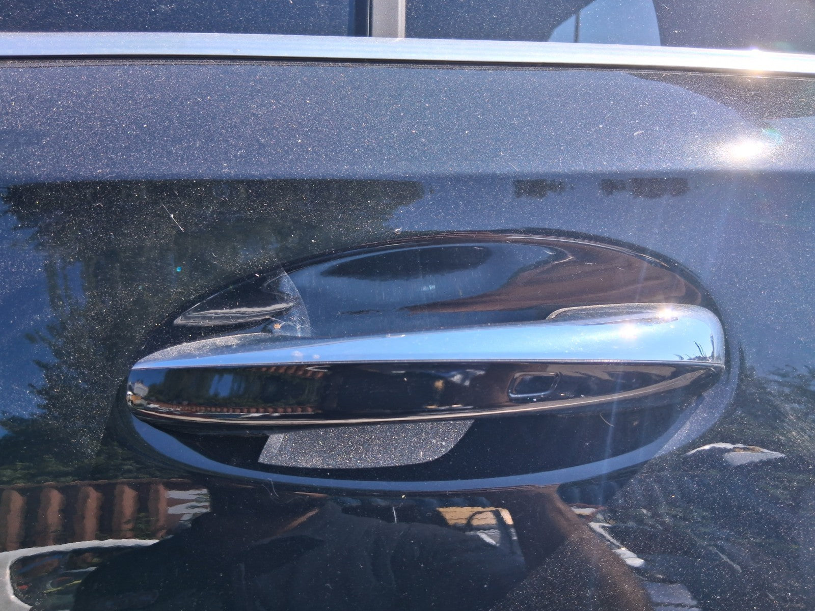 2023 MERCEDES BENZ A CLASS W177 NSR PASSENGER REAR DOOR HANDLE COSMOS BLACK 191
