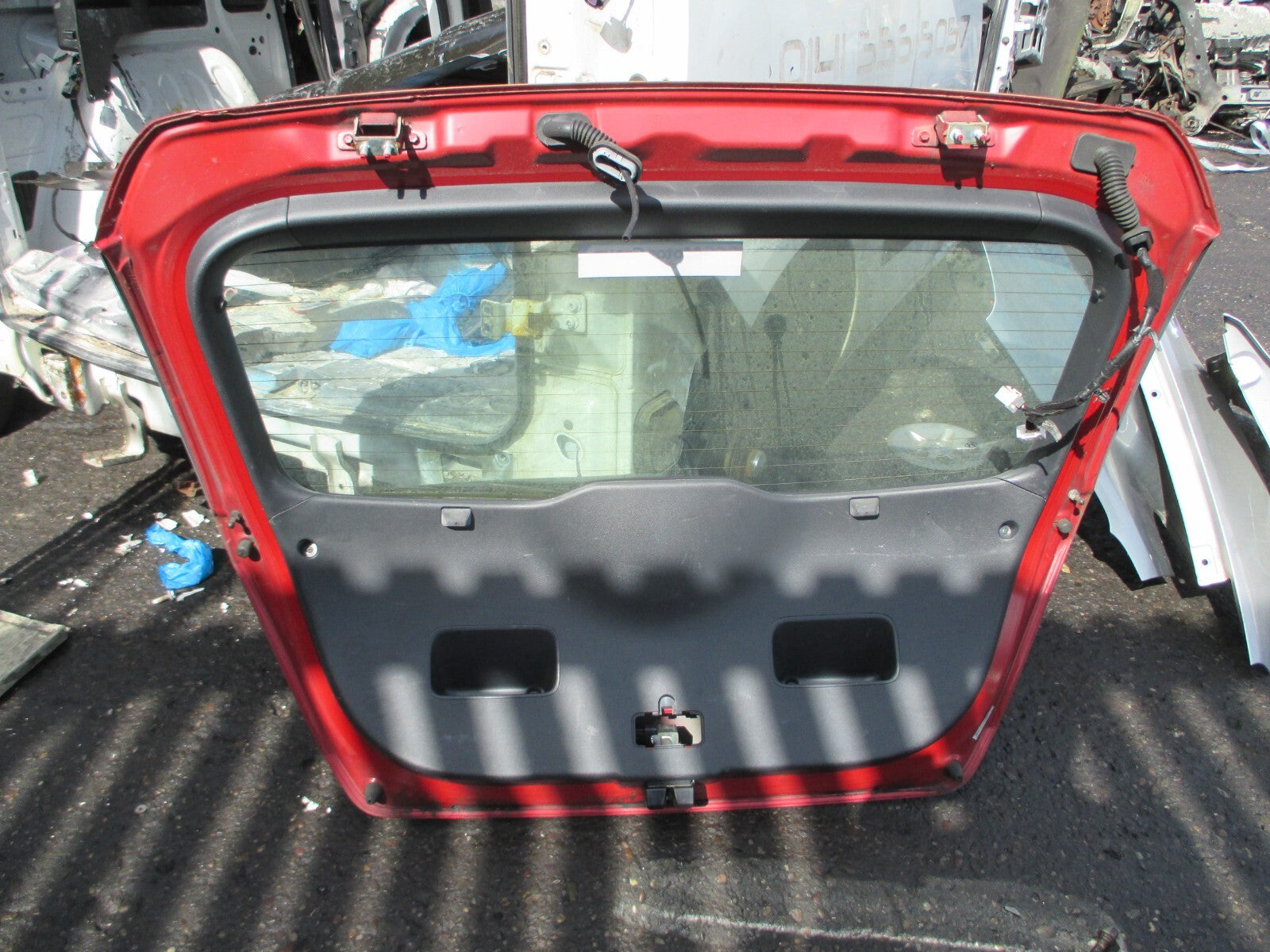 HYUNDAI I 30 2010 COMPLETE TAILGATE BOOTLID BOOT LID RED