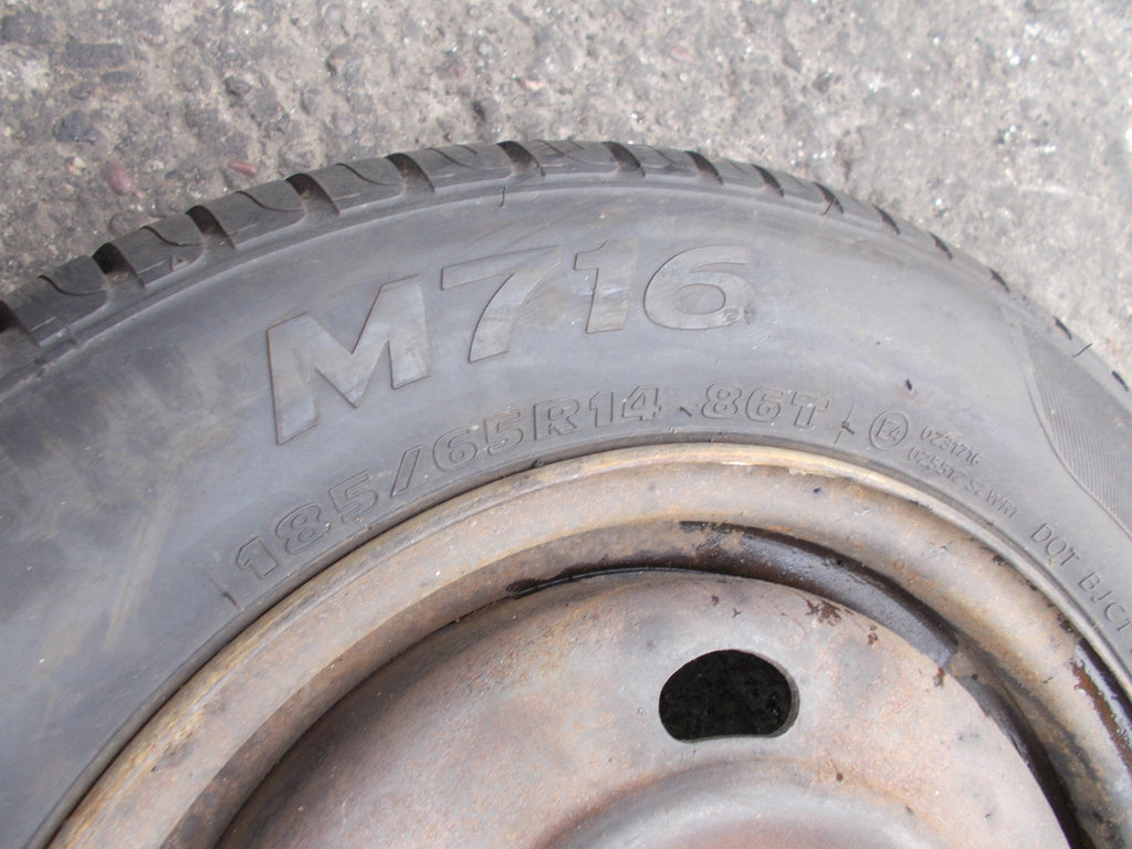 RENAULT LAGUNA MOHAWK 4 STUD 14 INCH STEEL WHEEL 185/65 R14