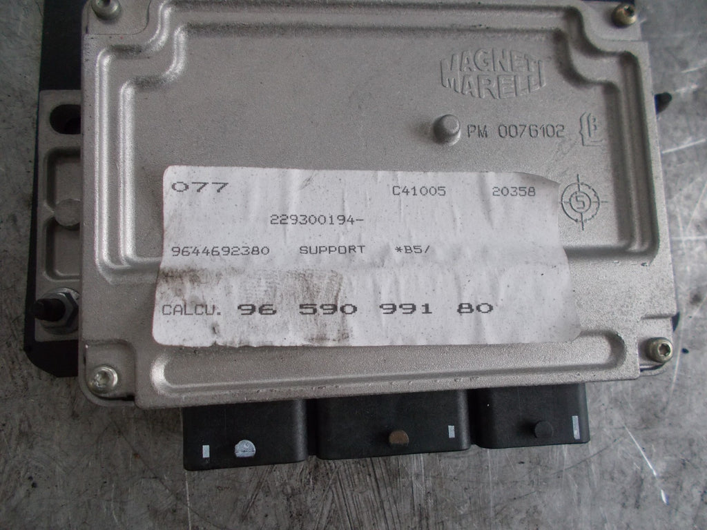 PEUGEOT 307 CITROEN 1.4 IAW ECU SW9659099180