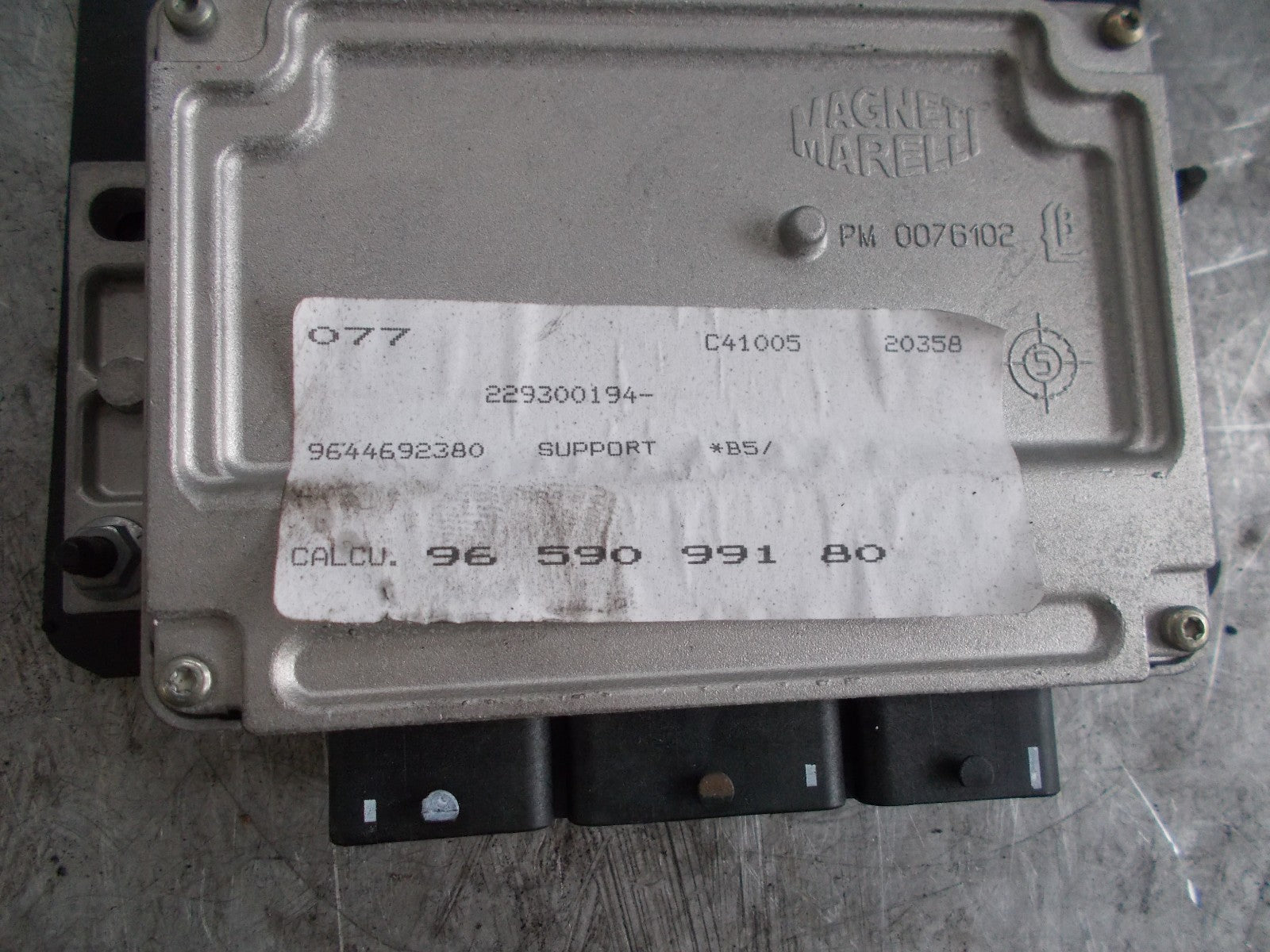 PEUGEOT 307 CITROEN 1.4 IAW ECU SW9659099180