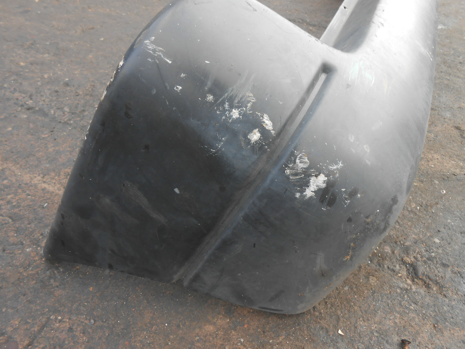 PEUGEOT PARTNER 2002 REAR BUMPER BLACK