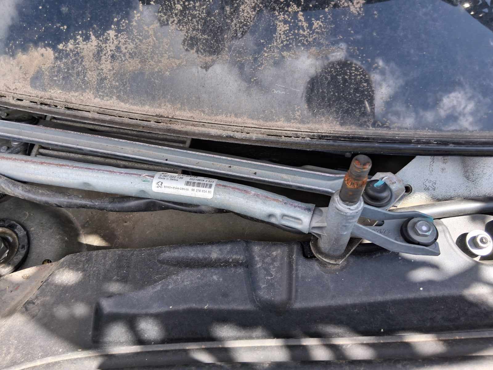 2021 CITROEN C3 MK3 FRONT WINDSCREEN WIPER MOTOR & LINKAGE