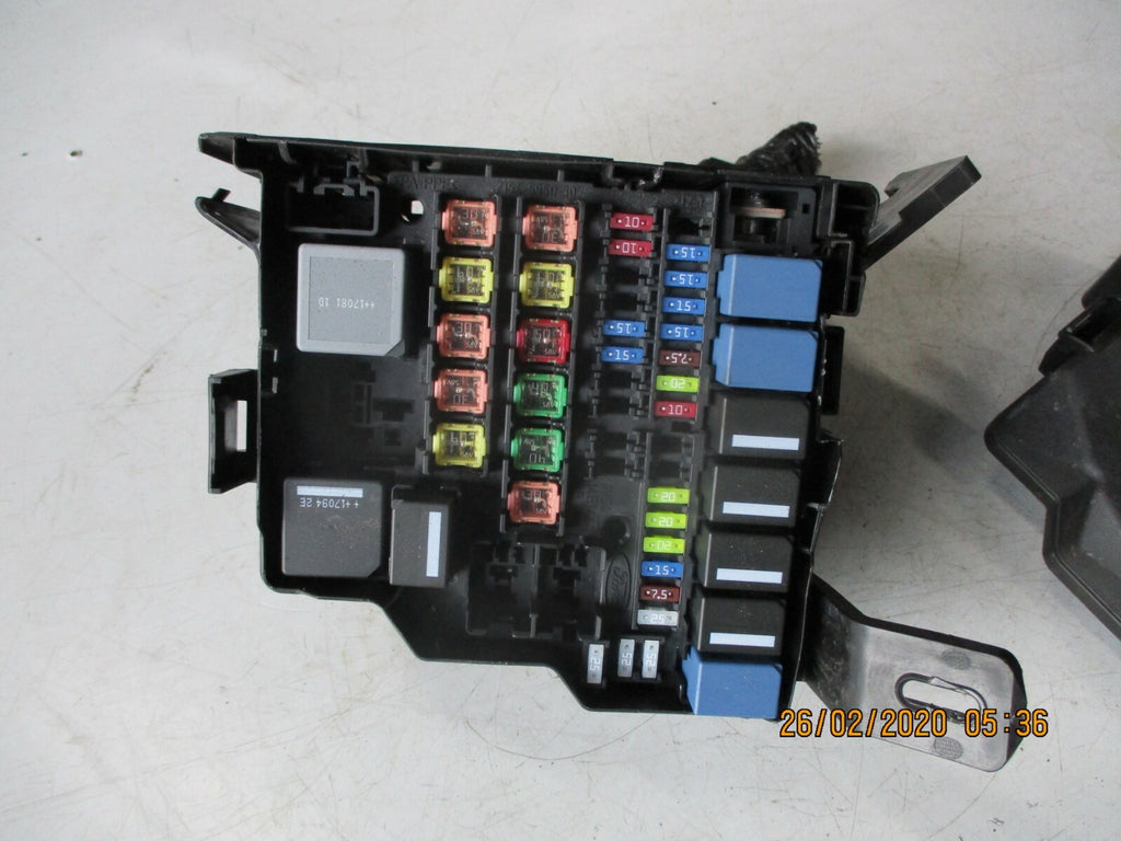 FORD B MAX 2017 ENGINE BAY FUSEBOX FUSE RELAY BOX ASSEMBLY UNIT HY1T-14K012-DDC