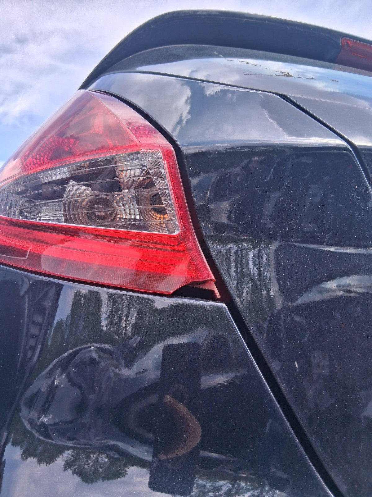 2012 FORD FIESTA ZETEC MK7 5 DOOR NSR PASSENGER SIDE REAR LEFT TAIL LIGHT