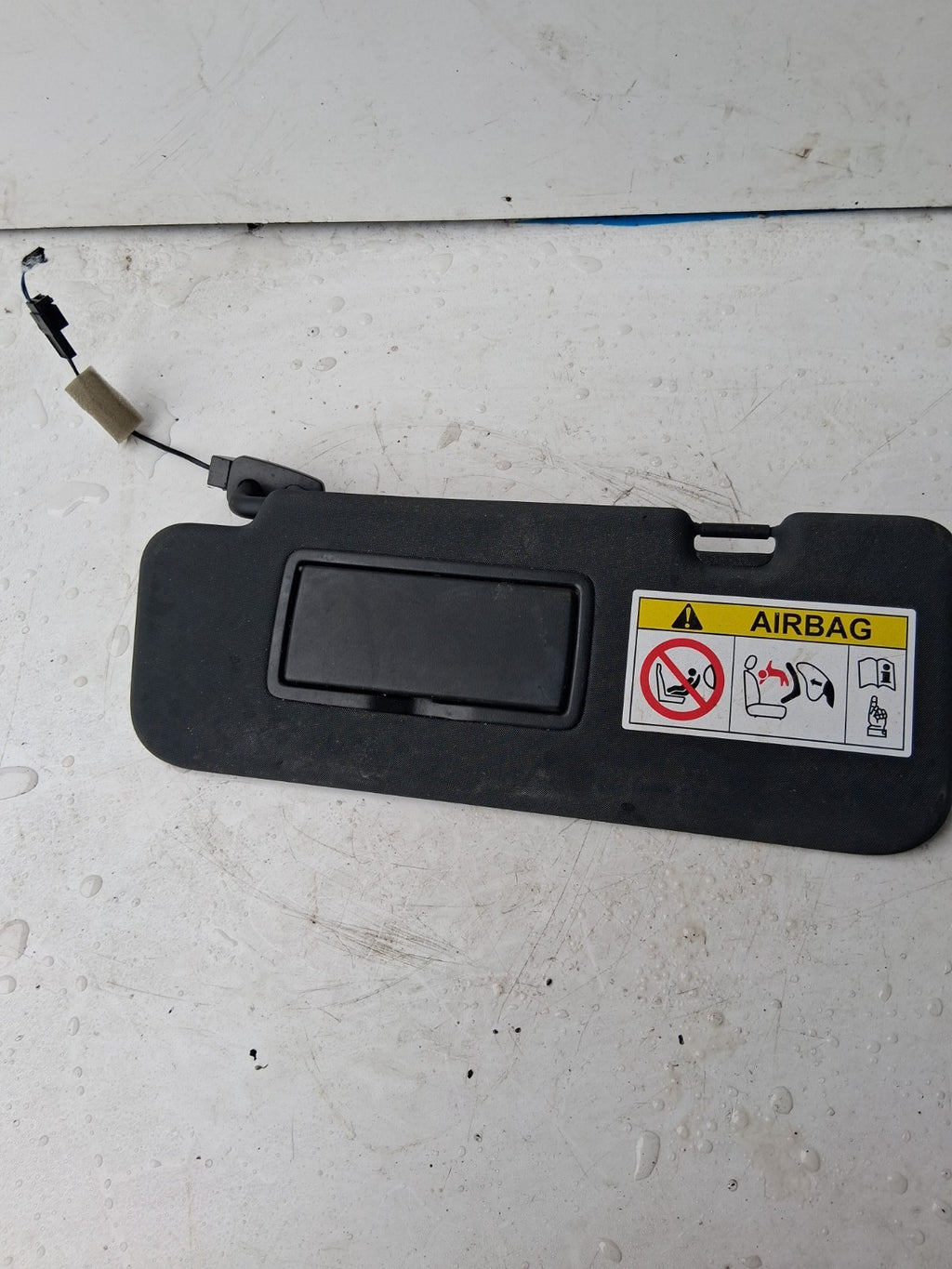 2022 ALFA ROMEO STELVIO NSF PASSENGER SIDE FRONT LEFT SUN VISOR 210708ODM7321
