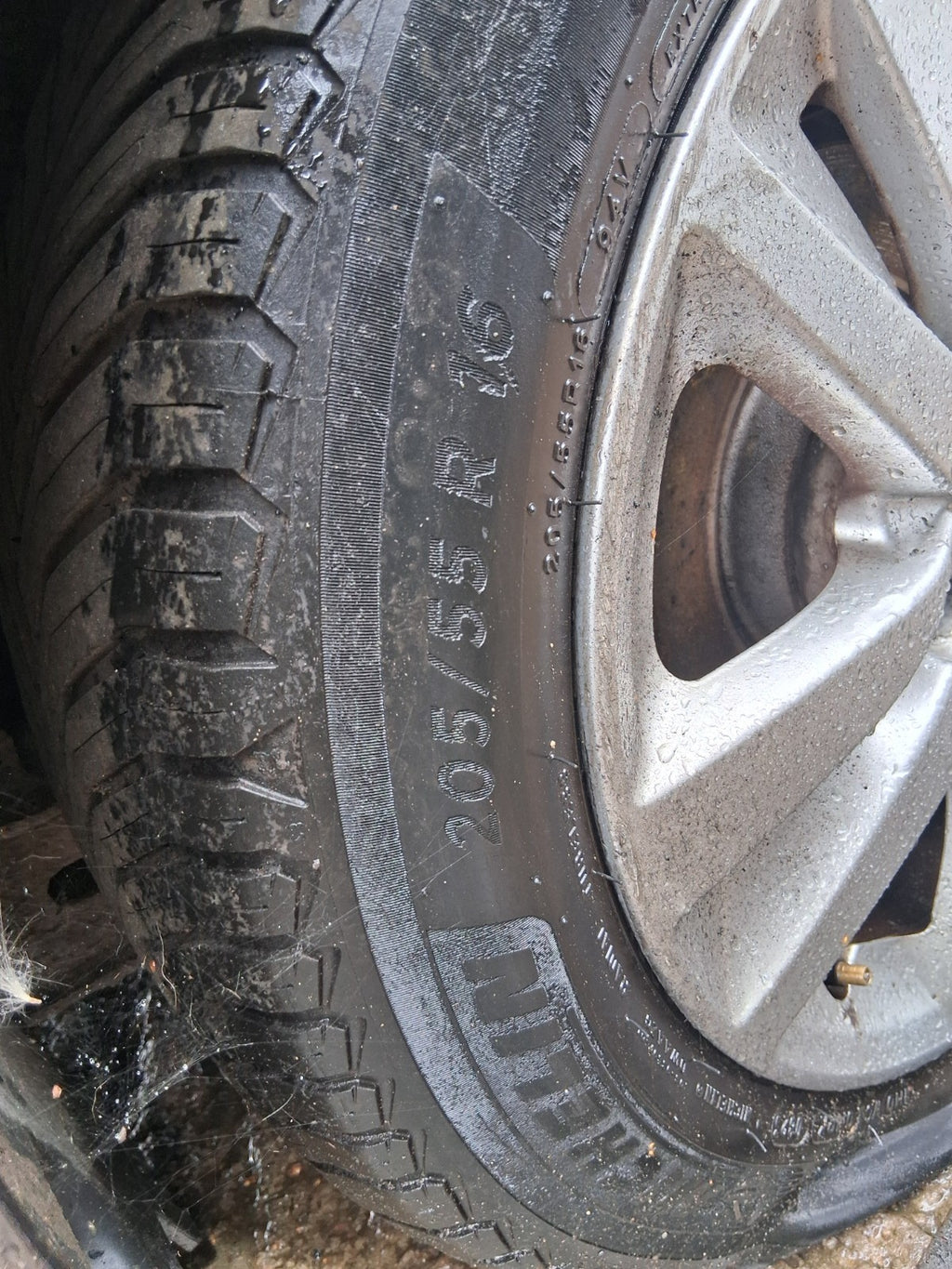 2015 PEUGEOT 308 MK2 ESTATE 16 INCH ALLOY WHEEL WITH TYRE 205/55R16