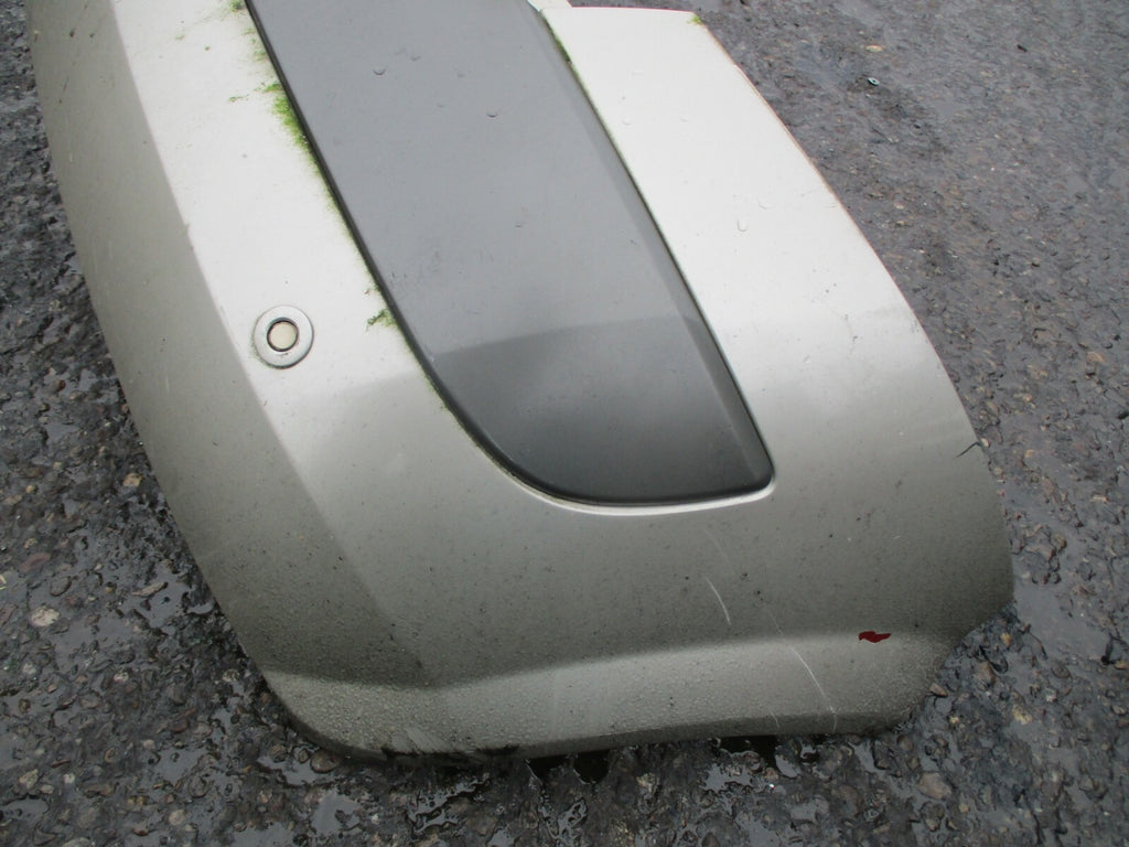 RENAULT MEGANE MK2 2006 COMPLETE REAR BUMPER & REVERSE SENSORS BEIGE GOLD