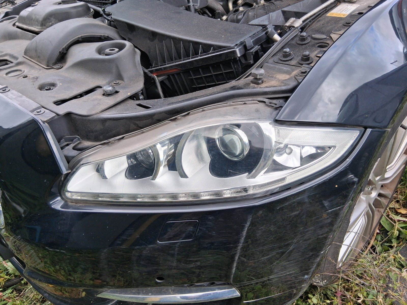 2012 JAGUAR XJ X351 NSF PASSENGER SIDE FRONT LEFT XENON HEADLIGHT