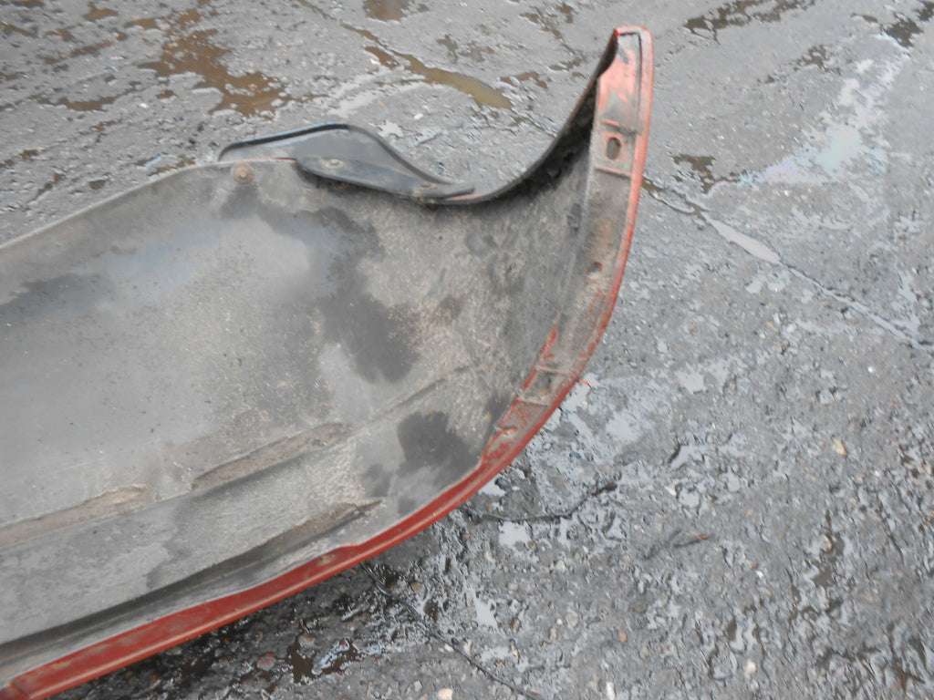 DAWOO MATIZ 1999 COMPLETE REAR BUMPER ORANGE