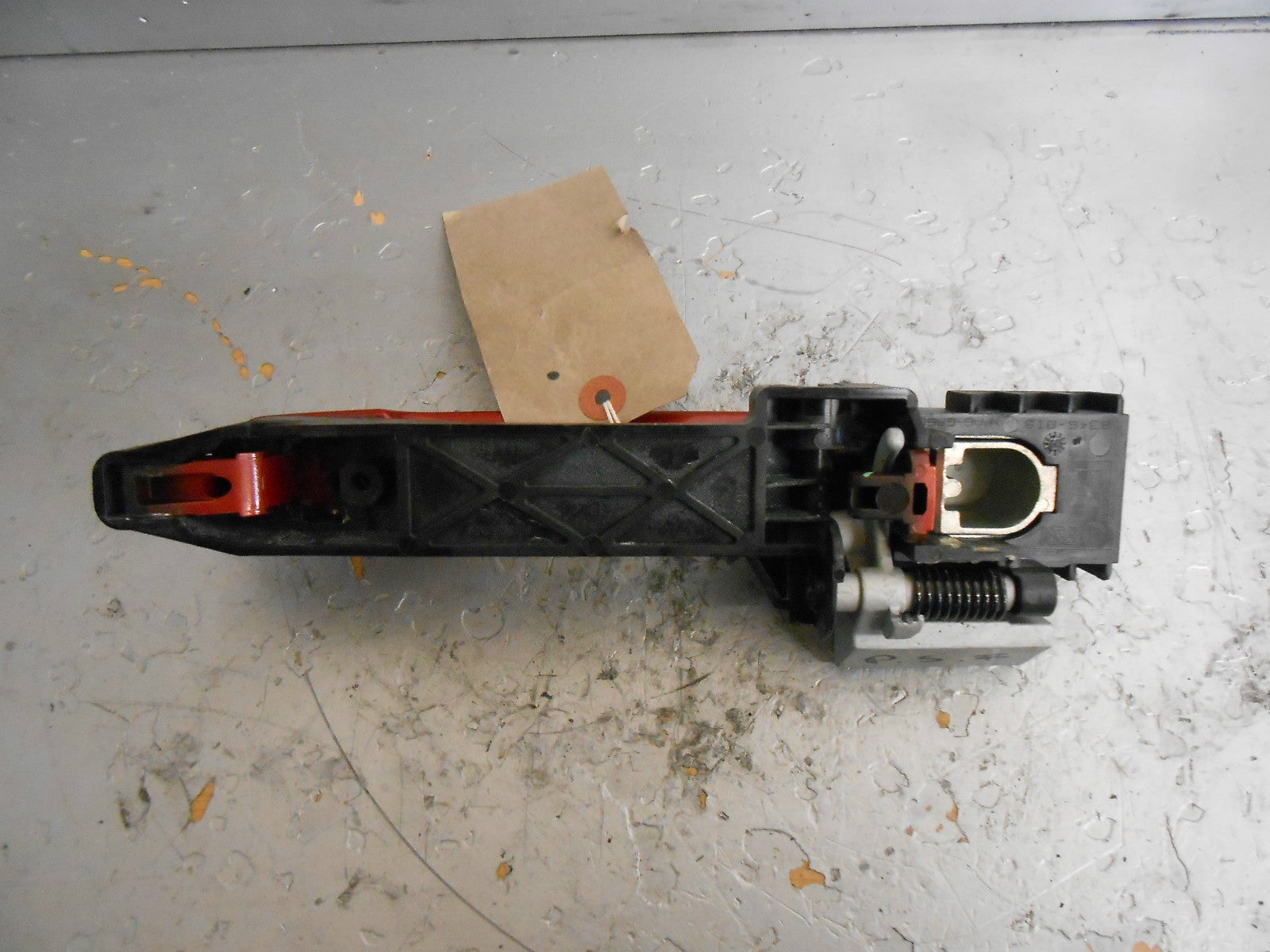 NISSAN QASHQAI 2009 NSF NS PASSENGER SIDE REAR FRONT OUTER DOOR HANDLE 80611EB30