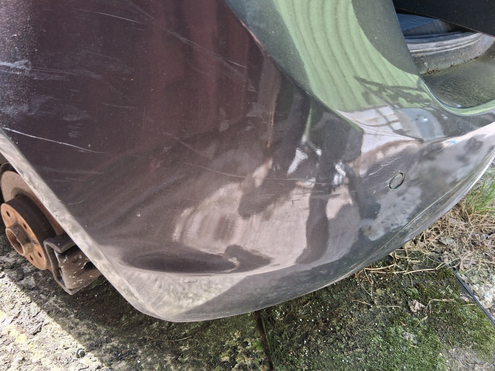 2016 VAUXHALL MERIVA B MK2 COMPLETE REAR BUMPER WITH PDC SENSORS GREY
