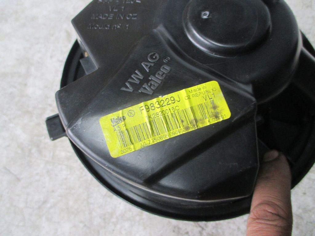 AUDI A3 8P 2005 HEATER BLOWER MOTOR FAN 1K820015C