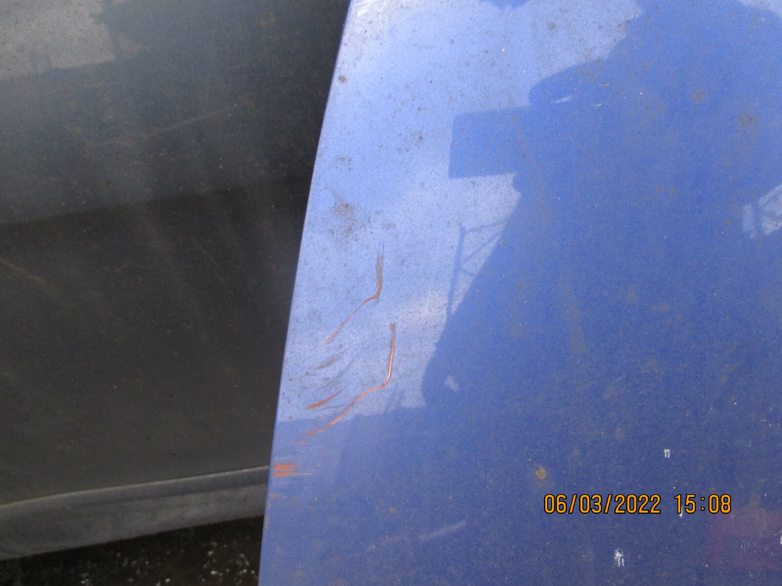 MAZDA 6 2008 MK2 FRONT BONNET HOOD PANEL BLUE