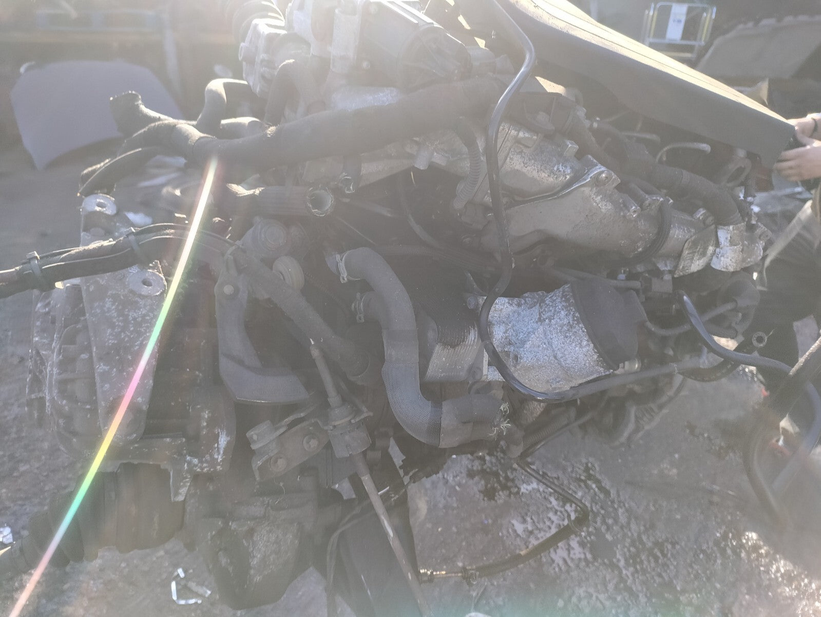 VAUXHALL ZAFIRA B 2010 1.7 DIESEL COMPLETE ENGINE A17DTR