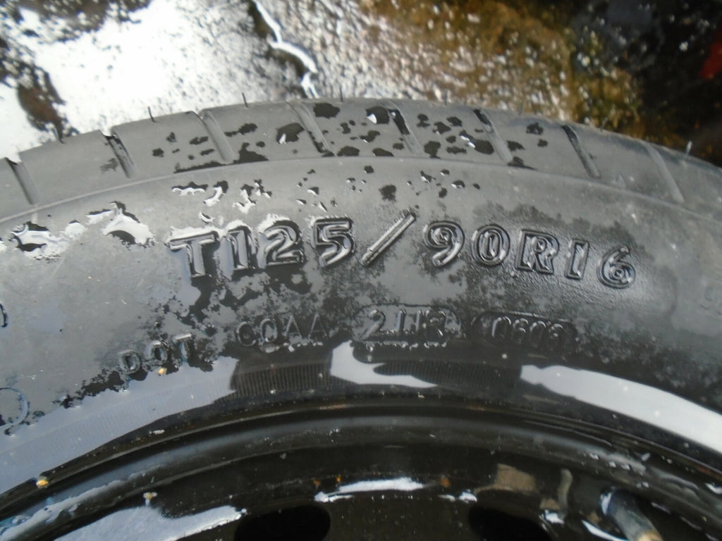 MERCEDES A CLASS 2006 SPARE WHEEL 12590R16