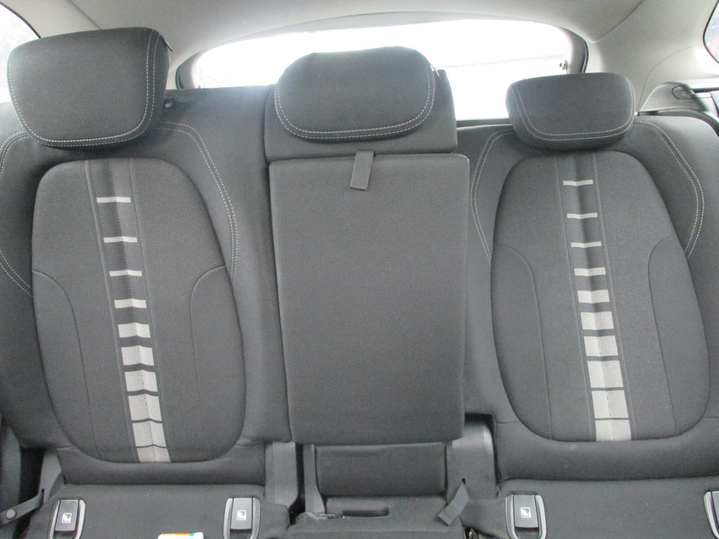 BMW X1 2018 F48 X DRIVE REAR COMPLETE SEATS BASE & BACK WITH CUP HOLDERS FABRIC