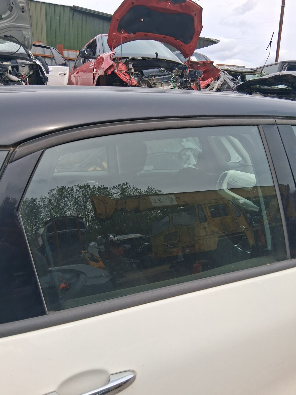 2019 FIAT 500L URBAN OSR DRIVER SIDE REAR WINDOW GLASS