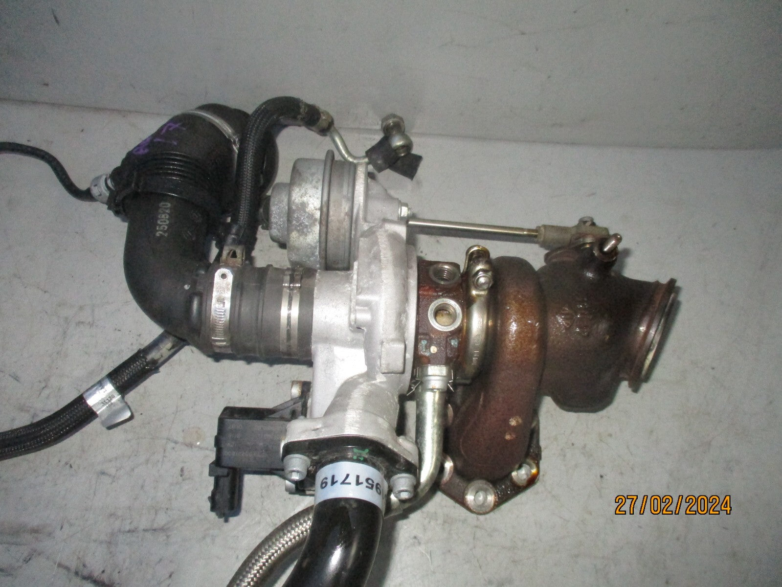 FIAT PANDA 2017 0.9 PETROL TWINAIR TURBO TURBO CHARGER 55277511