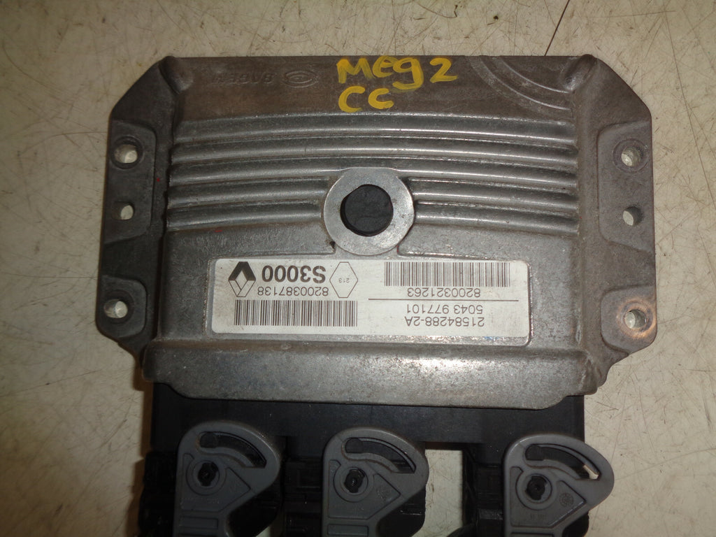 RENAULT MEGANE CC MK2 1.6 PETROL ECU ENGINE CONTROL MODULE UNIT 8200321263