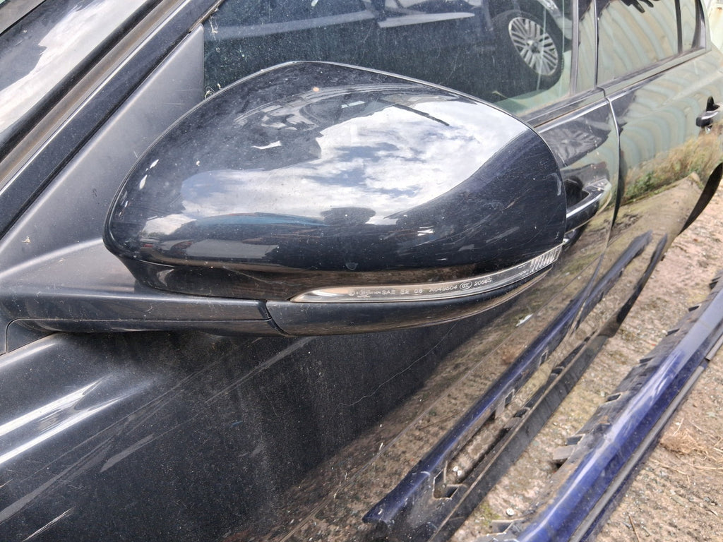 2017 JAGUAR XE NSF PASSENGER SIDE FRONT LEFT ELECTRIC WING MIRROR BLACK