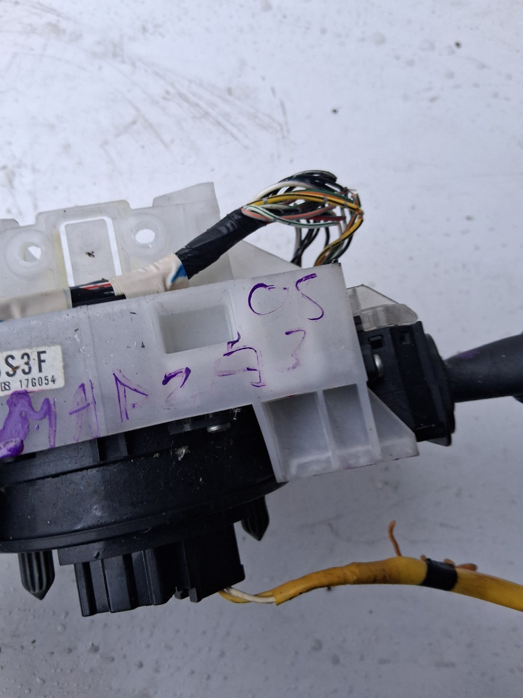 MAZDA 3 2008 INDICATOR WIPER COMBINATION SWITCH STALK SQUIB RING