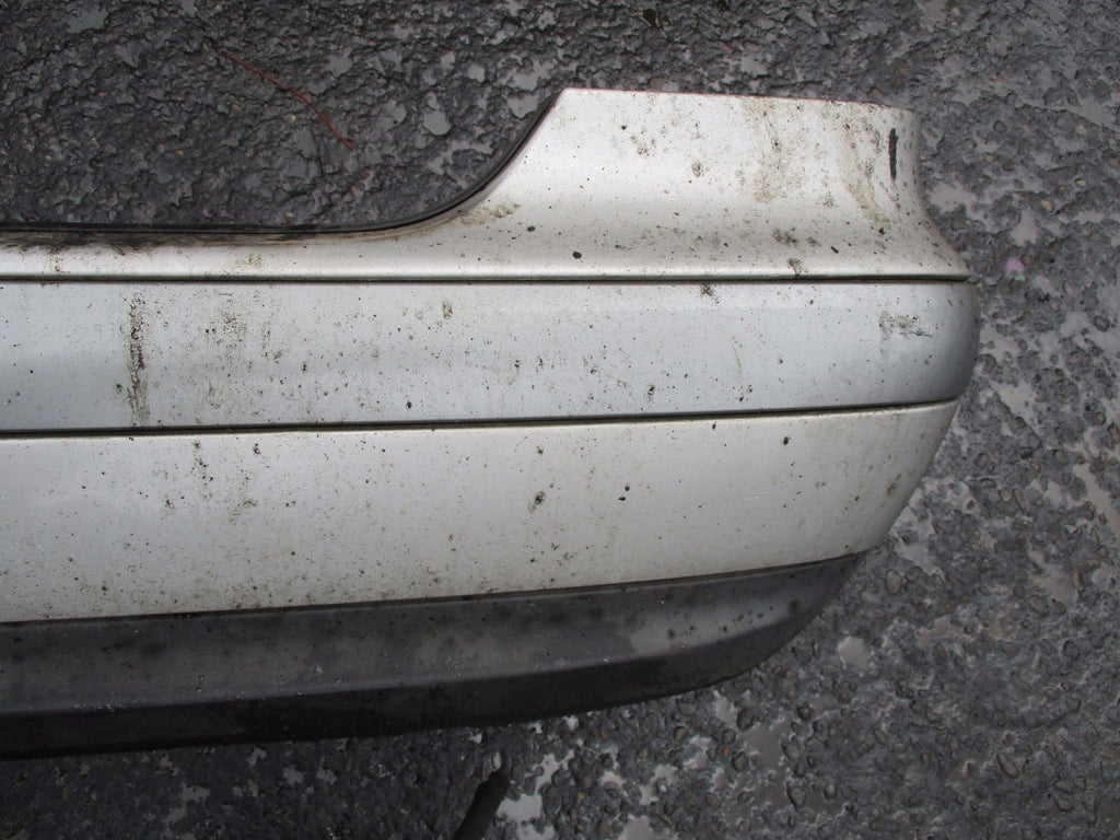 MERCEDES CLK C208 1997 COMPLETE REAR BACK PLASTIC BUMPER SILVER