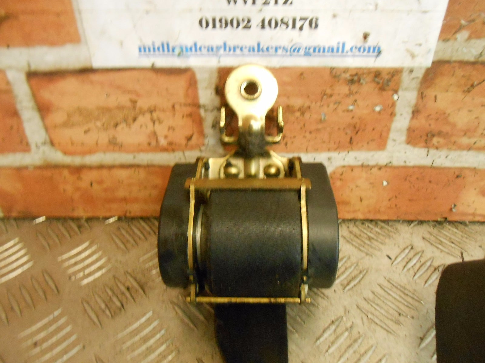 RENAULT GRAND SCENIC 1.9 DCI SEAT BELT PASSENGER SIDE NS FRONTB506014 AC46 NEAR