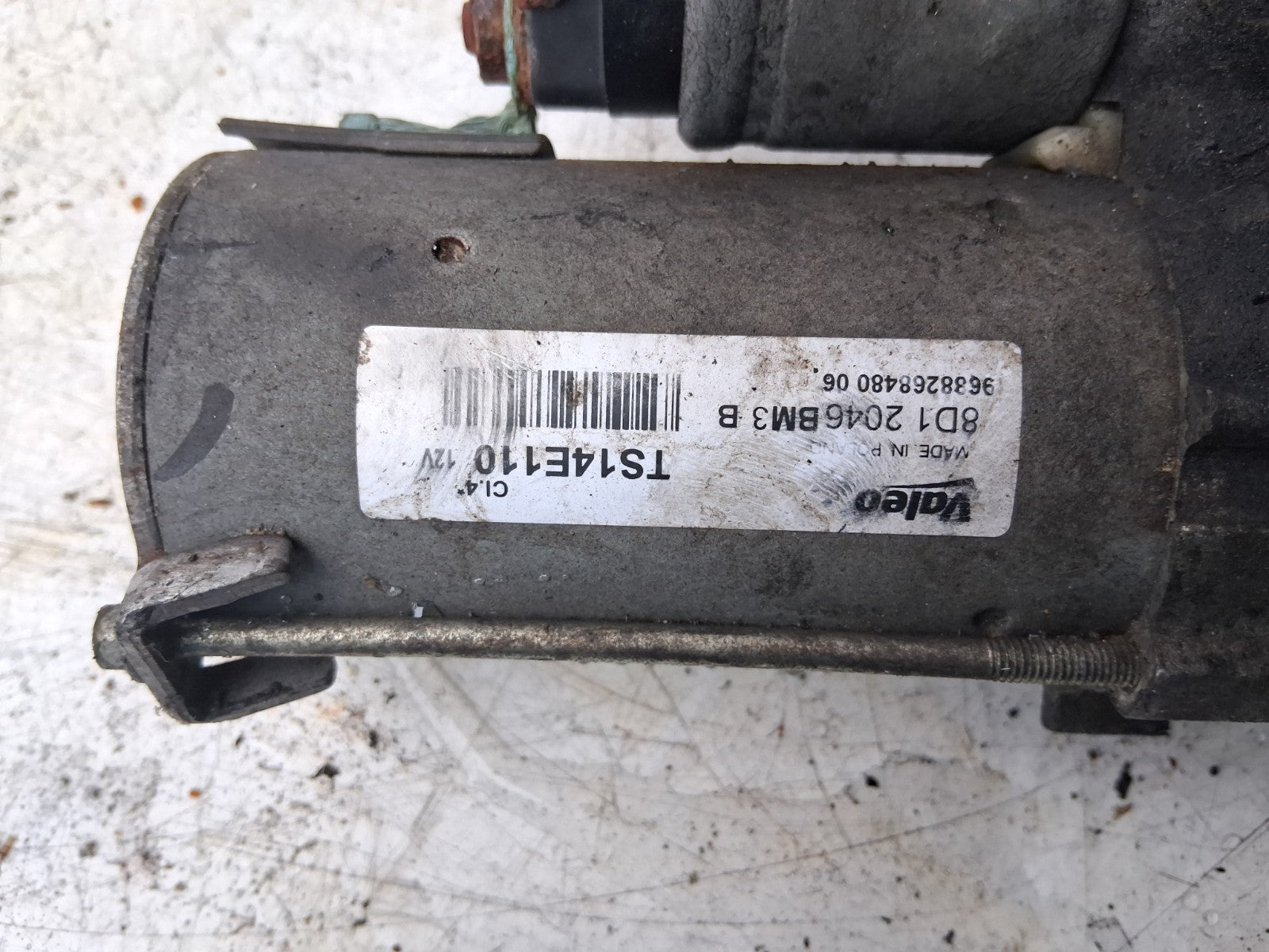 2012 CITROEN DS3 STARTER MOTOR 9688268480