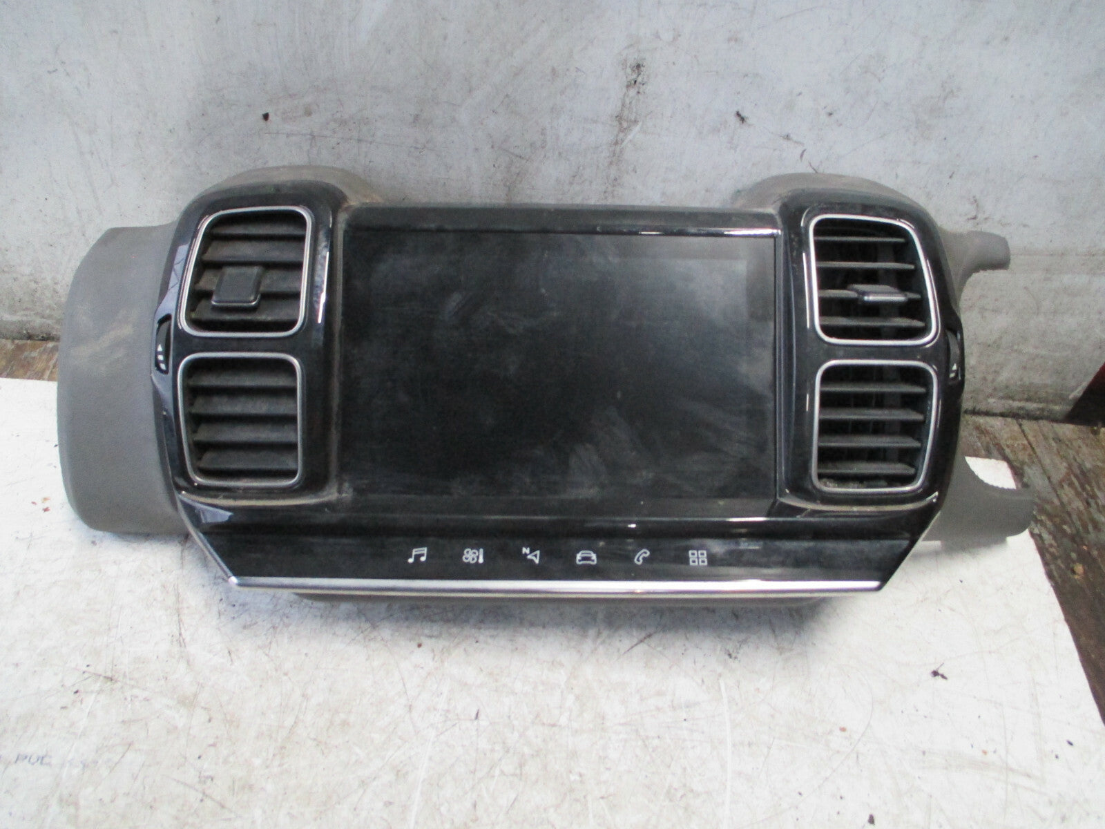 CITROEN C5 AIRCROSS 2019 MULTIFUNCTION RADIO SCREEN DISPLAY VENTS 9828422080