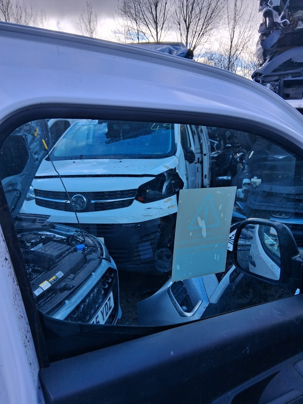 2024 CITROEN BERLINGO MK3 K9 NSF PASSENGER SIDE FRONT LEFT WINDOW GLASS